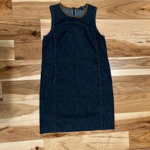 Cute mini denim dress